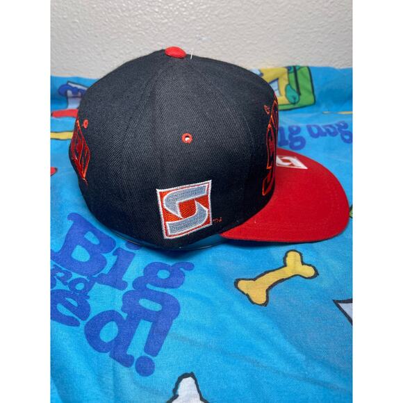 Vintage Syracuse Orangemen Shadow script snapback hat by cap boy 90s NWOT - Picture 3 of 7